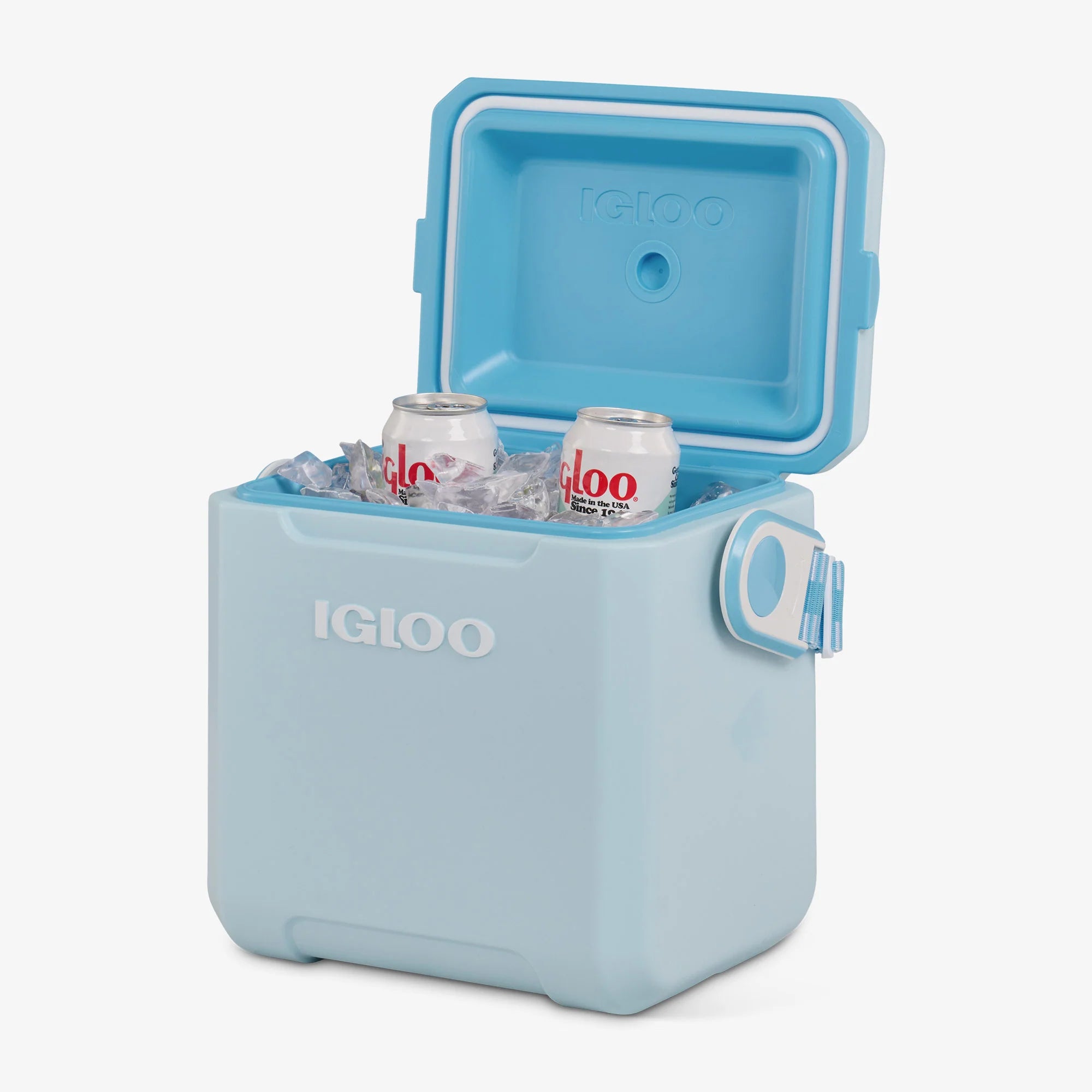 Cooler Hielera Seafoam Tag Along 11QT Celeste Powder Blue Igloo 32974