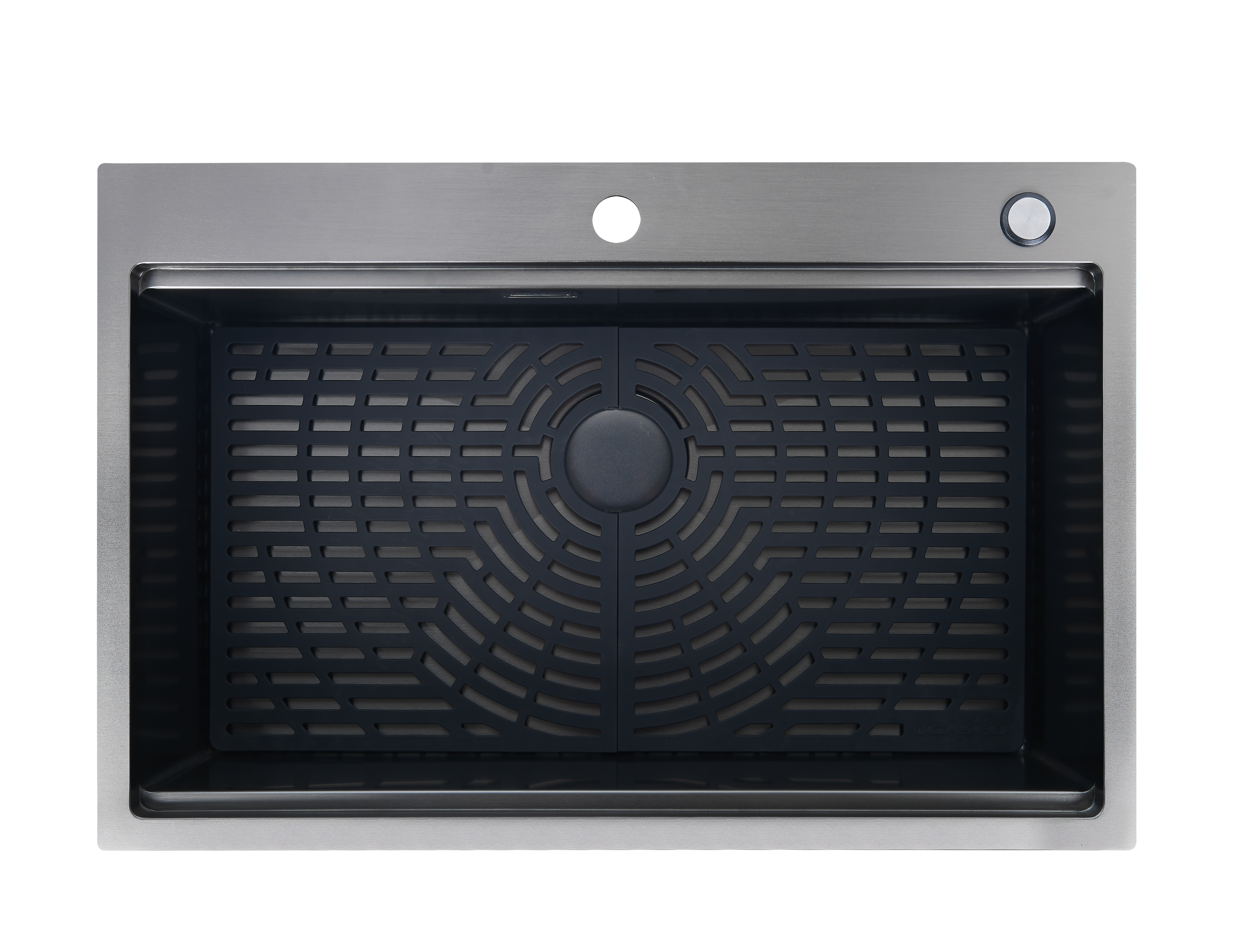 Fregador Sobre Bajo Tope de Acero Inoxidable Deluxe Ontario (BS) Gasco