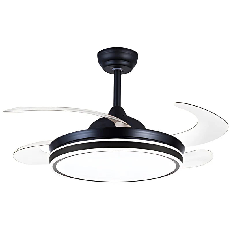 Abanico De Techo Con Lámpara Y Bocina Bluetooth. 3 Tonos De Luz. 42" Ventilador A Control Remoto. Fan 110V Selecto