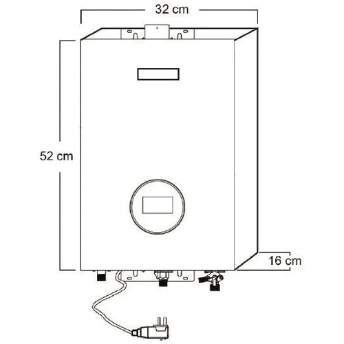 Calentador de Agua a Gas de 13 Litros Drija CLT13L