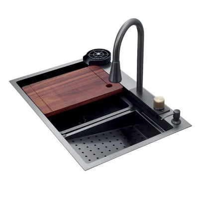 Fregador Siena 75 de Acero Inoxidable Satinado 304 Drija DRIJA