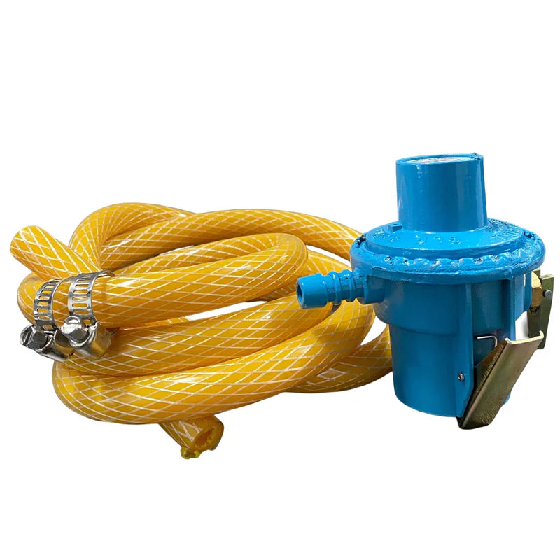 Regulador De Gas Tropigas Adaptador Con Manguera + Brazaletes IML R-505K1 Cabezote de gas. Cabezote Tropigas. IML