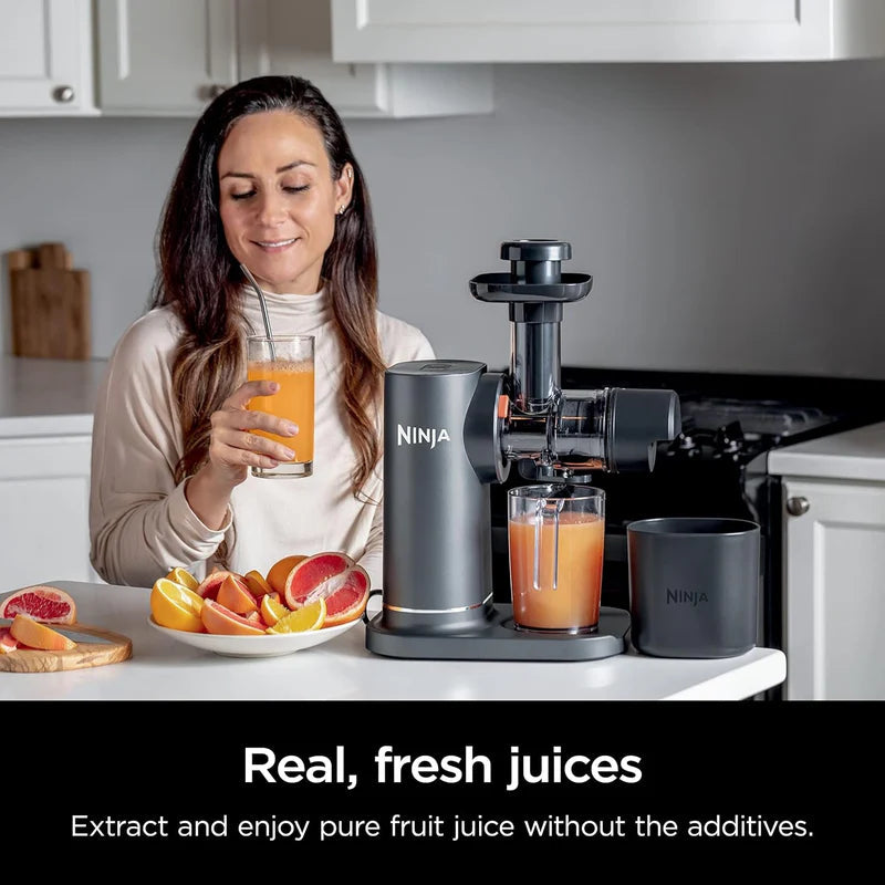 Extractor De Jugo Ninja Neverclog. Exprimidor De Jugo Naranja Con Función De Control De Pulpa. Zumo Ninja JC151 NINJA