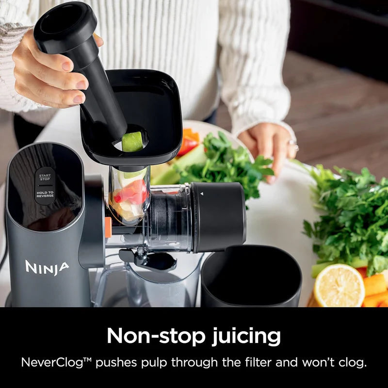 Extractor De Jugo Ninja Neverclog. Exprimidor De Jugo Naranja Con Función De Control De Pulpa. Zumo Ninja JC151 NINJA