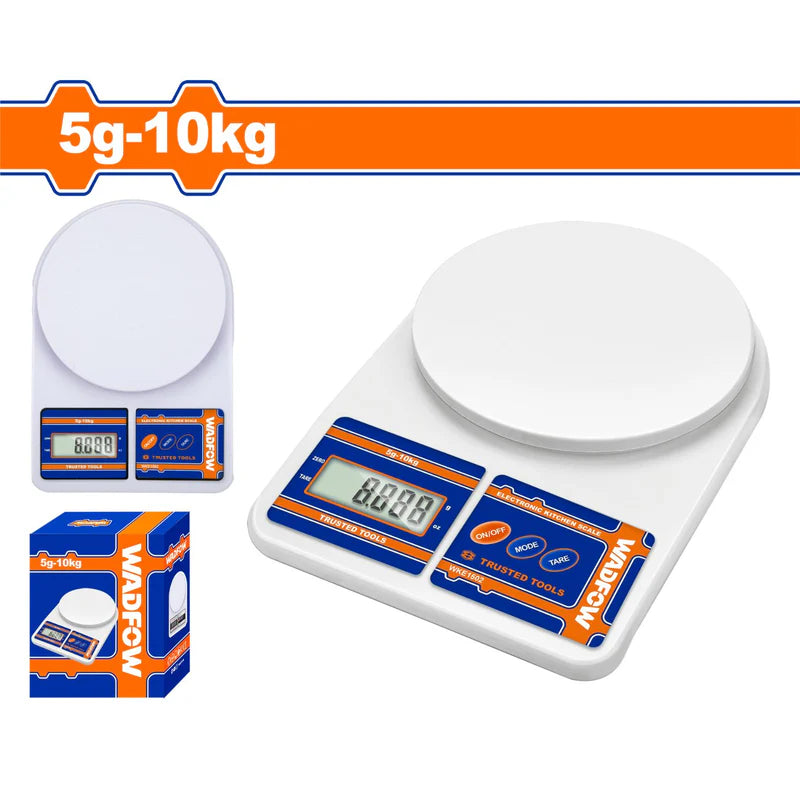 Balanza Pesa Digital De Cocina 5G-10Kg. Con Apagado Automático. Pantalla LCD. WKE6501