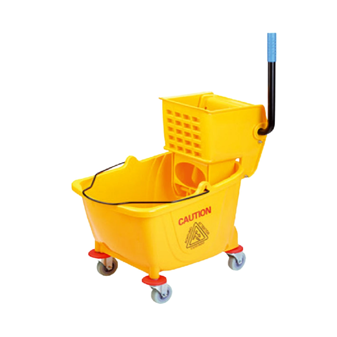 Carrito de Trapeador de 36 Litros con Exprimidor SLTO-25-36L