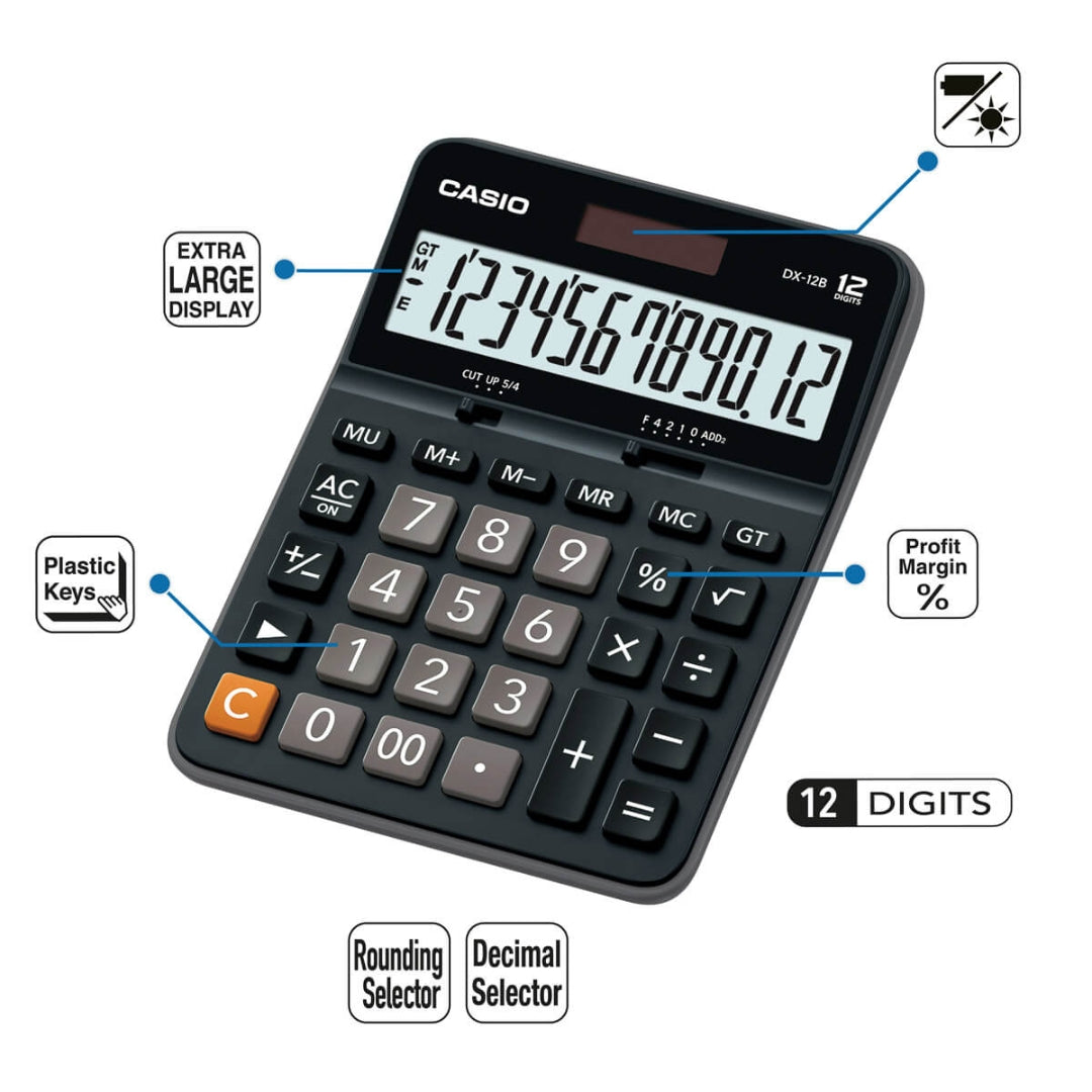 Calculadora Casio DX-12B