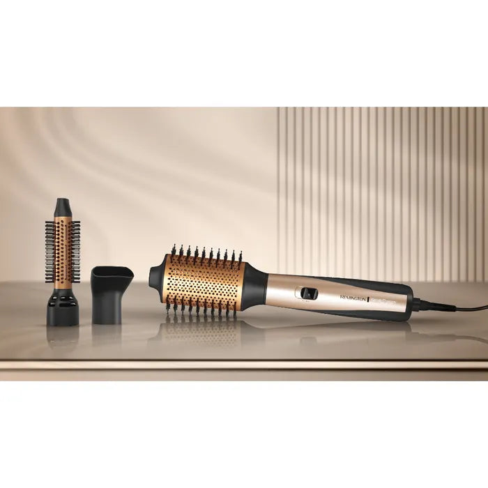 Cepillo de Aire Ovalado Remington AS8821-110F Ceramic & Titanium | Seca, Alisa y Da Volumen al Cabello Remington