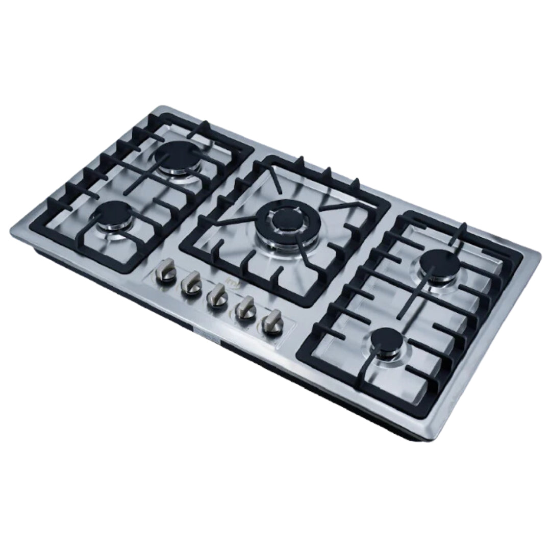 Estufa Empotrable de Acero Inoxidable de 5 Quemadores QE-5A IML