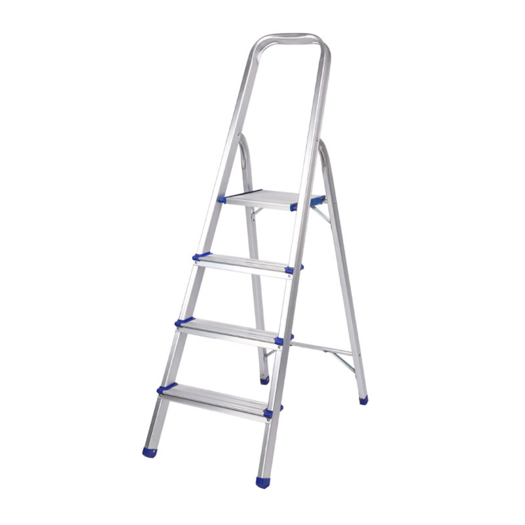 (LLEGANDO 3 DE JULIO) Escalera Plegable de Aluminio 4 Niveles | Escalera Antideslizante para Hogar y Oficina NS446732
