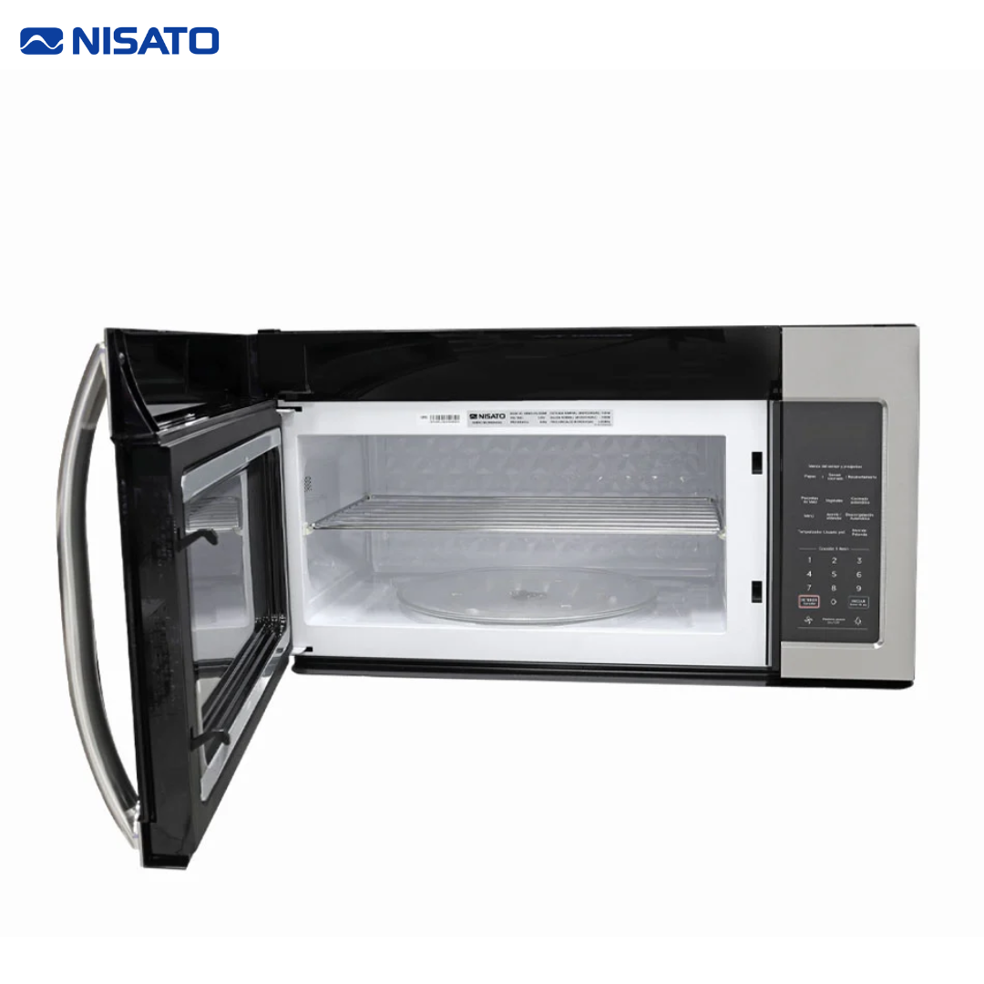 Microonda 2en1 con Extractor de Grasa Empotrable 2.0p3 Nisato NMWE-45LSSDM