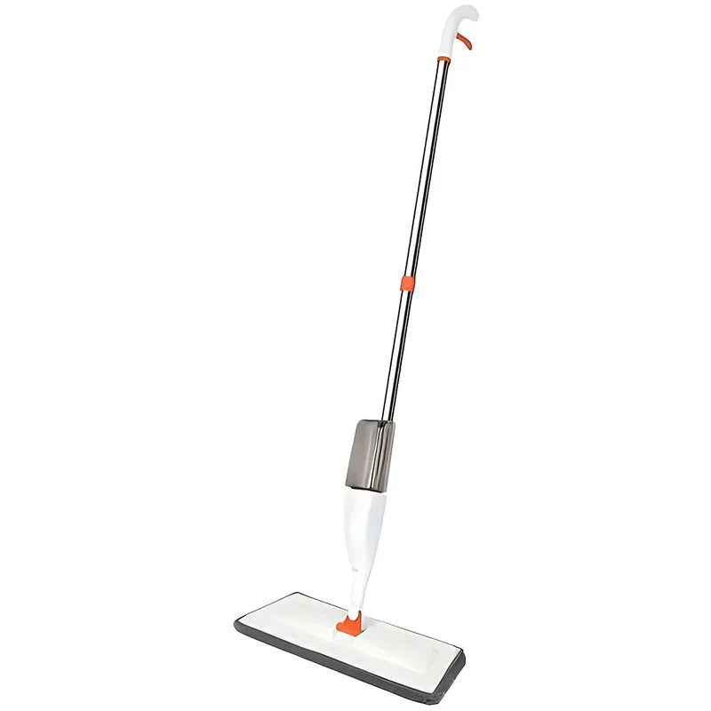 Mopa Con Rociador Spray Y Almohadilla De Microfibra Reutilizable. Limpieza Sin Cubeta Trapeador Plano. Spray Mop AB344 Selecto