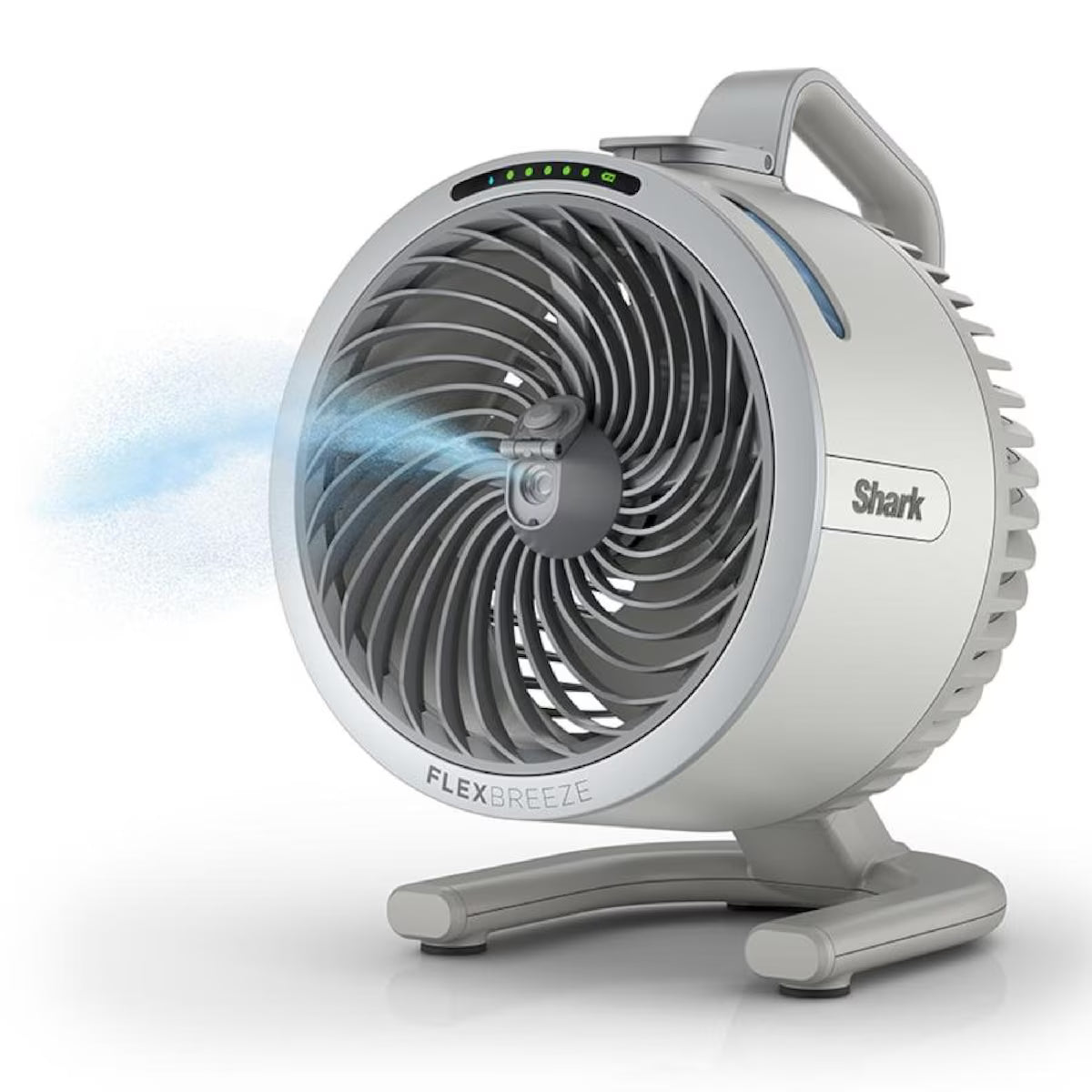(LLEGANDO 5 DE MAYO) Ventilador Abanico Portátil FlexBreeze HydroGo Gris Claro Shark FA052DV