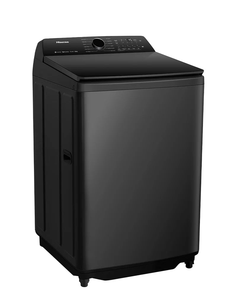 Lavadora Automática Carga Superior 20kg Negro Smart Fuzzy Hisense WT5I2023DB HISENSE