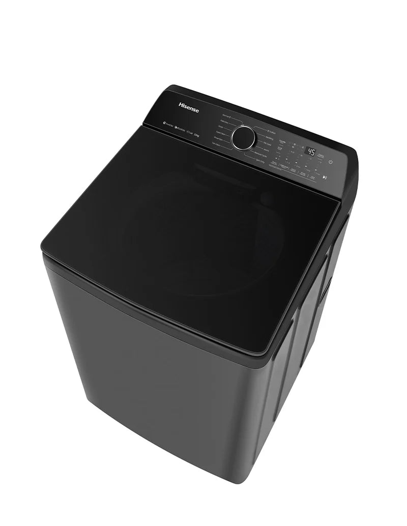 Lavadora Automática Carga Superior 20kg Negro Smart Fuzzy Hisense WT5I2023DB HISENSE