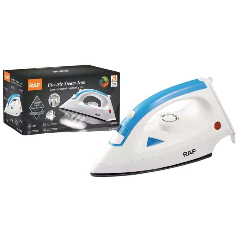 Plancha A Vapor 1200W Con Control De Temperatura Fácil Y Suela Lisa 110V/60 Hz. Plancha De Ropa R.92003-110