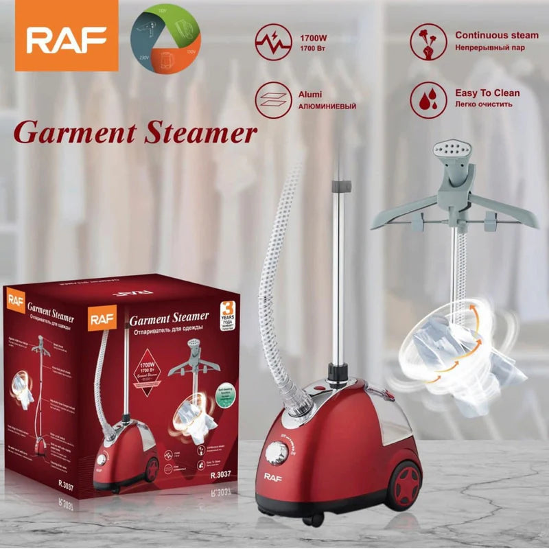 Plancha Vaporizadora De Prendas De Vestir 1700W Vapor Continuo Y Cabezal 110V/60 Hz. Vaporizador De Ropa. R.93037-110