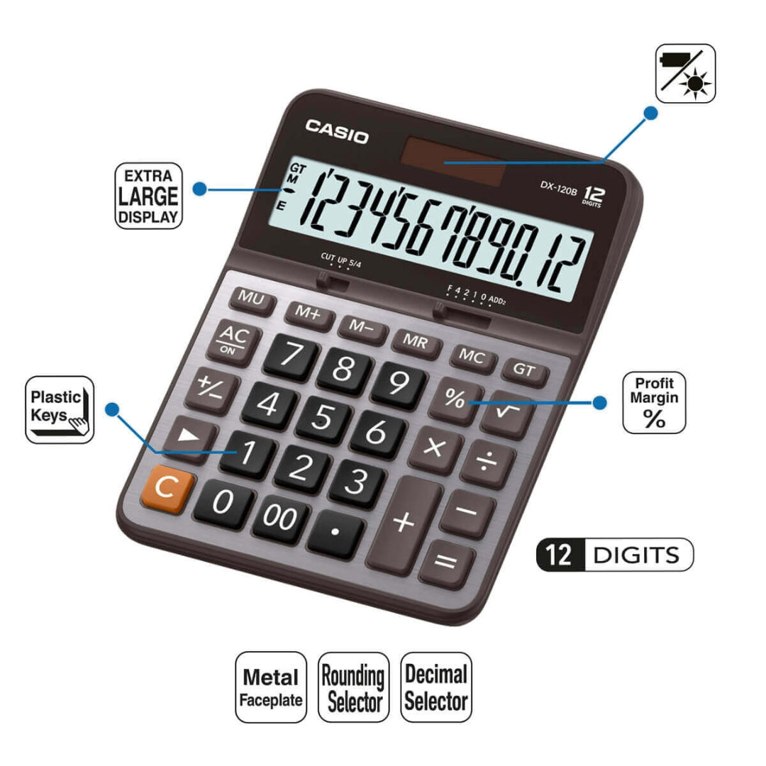 Calculadora Casio DX-120B CASIO