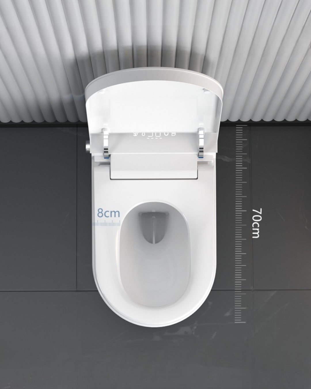 Inodoro Inteligente Versión Estándar 700*395*445 / 300mm 120-311A Selecto