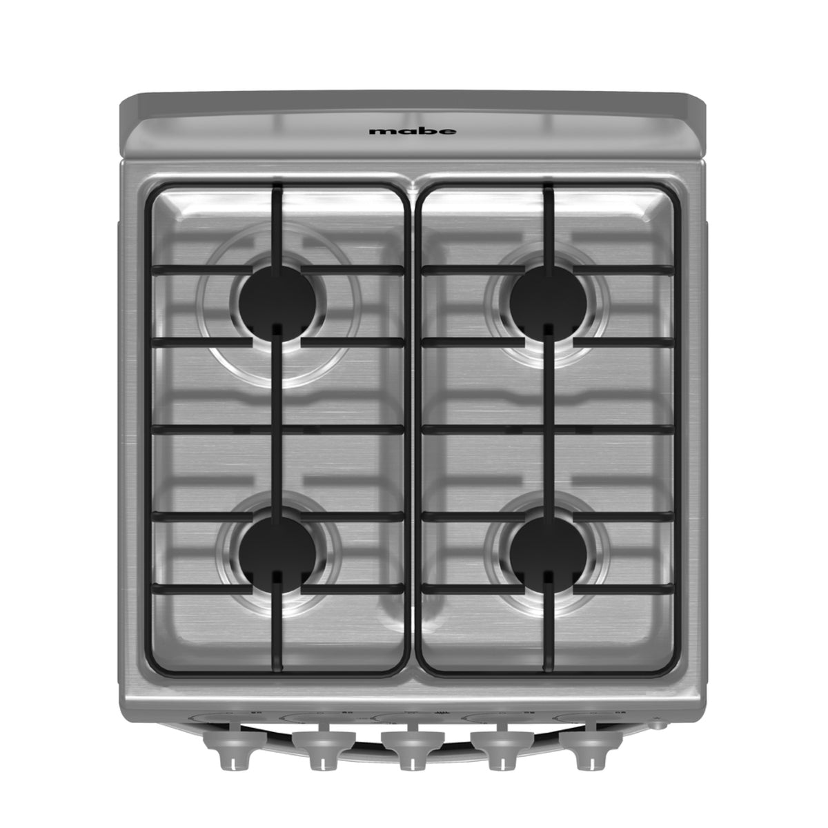 Estufa con Horno a Gas Mabe 20” 4 Quemadores Gris – EMA5110SG1