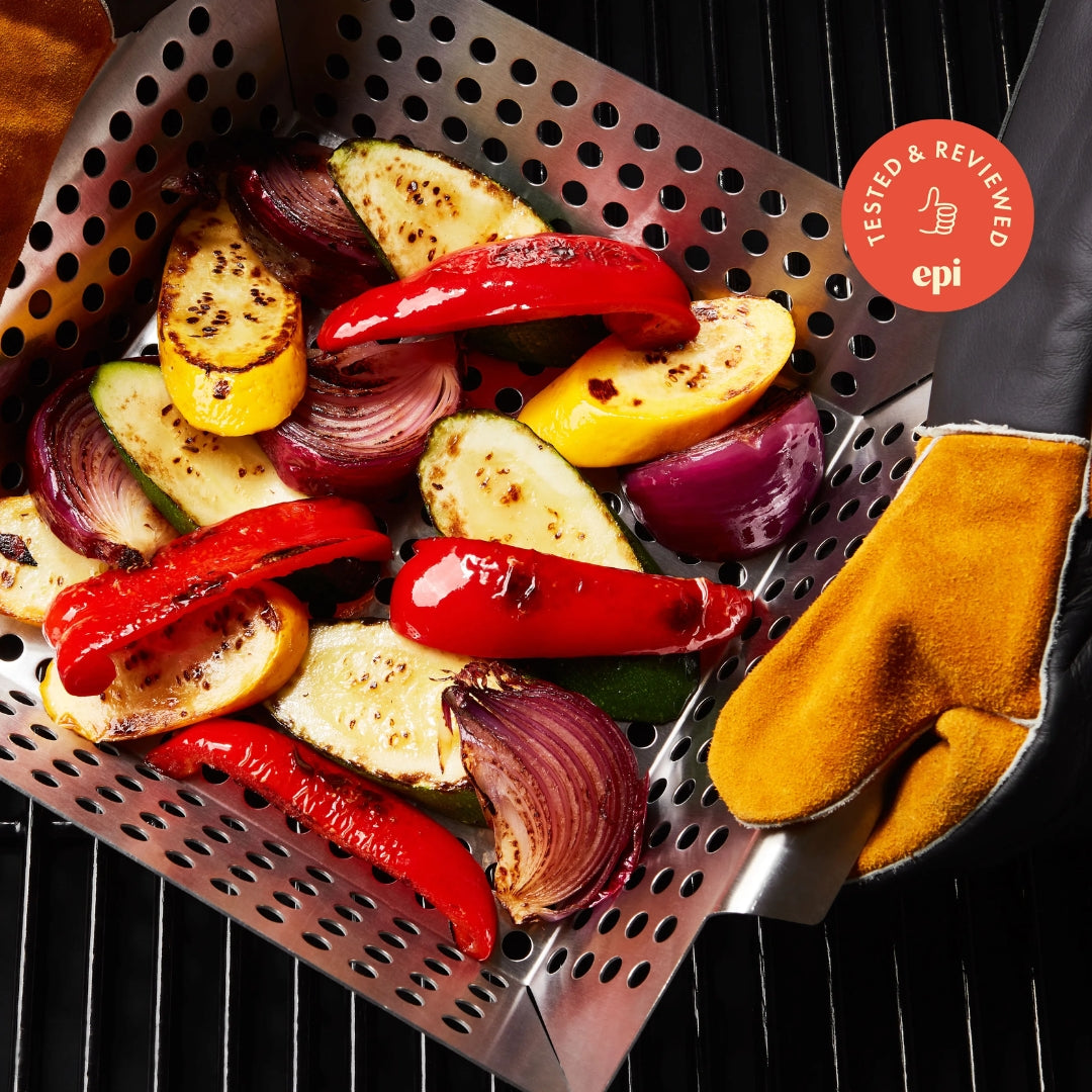 Canasta para Grill de Acero Inoxidable (BEEFY BOY) OB0213 Selecto