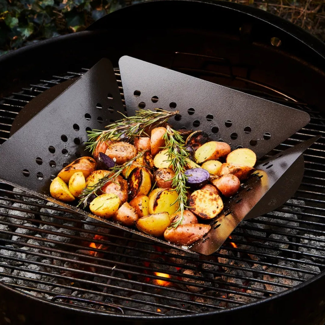 Canasta para Grill de Acero Inoxidable (BEEFY BOY) OB0213 Selecto