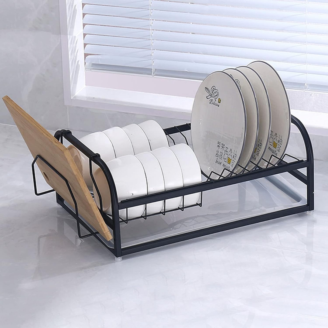 Escurridor para Platos de Metal Negro 34860-29