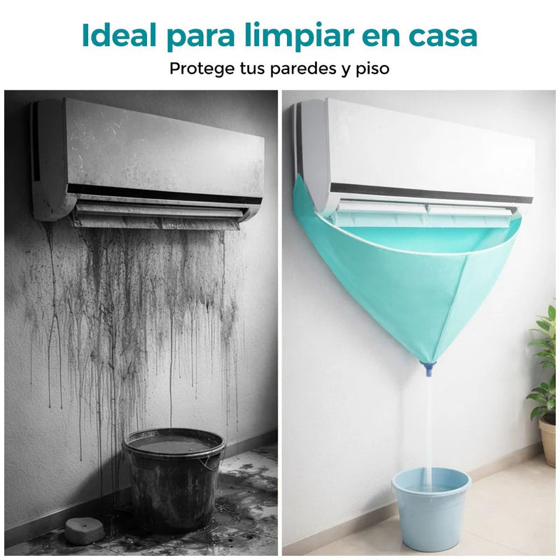 Funda Kit De Mantenimiento Para Lavar Aire Acondicionado De Pared. (Set De 7 Pcs) TS190