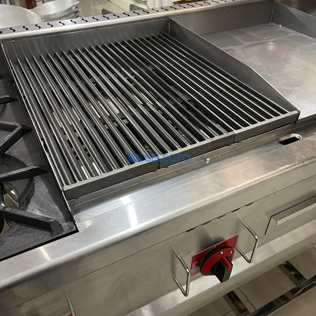 Equipo de Cocina 4 en 1 de Acero Inoxidable 1500*610*430mm HGF-1500 Selecto