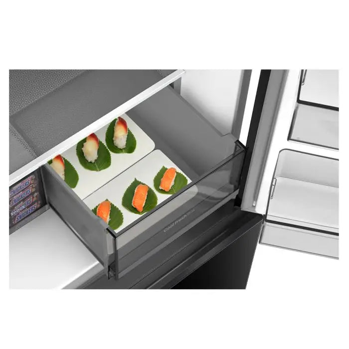Refrigeradora Side By Side 23p3 Inverter Hisense RS230NV5A Nevera.