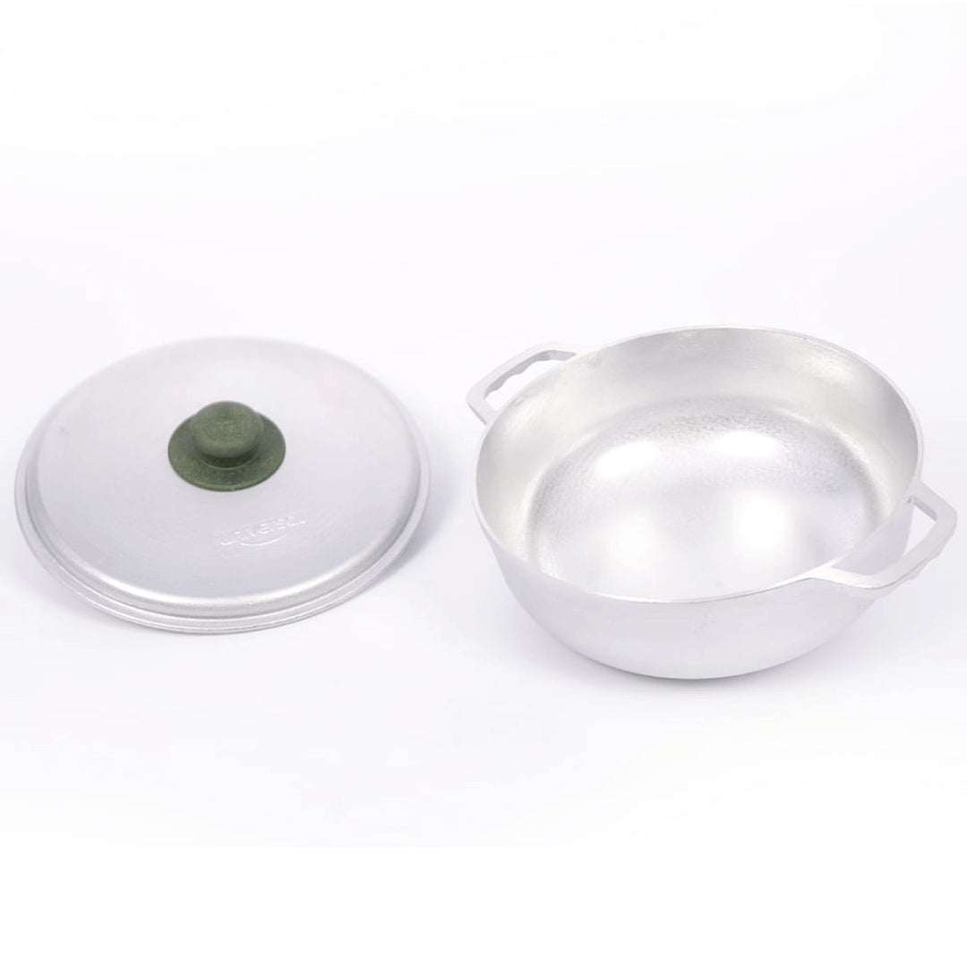 Caldero de Aluminio con Tapa de 1.5lb/22cm Universal C-97300 Paila. UNIVERSAL