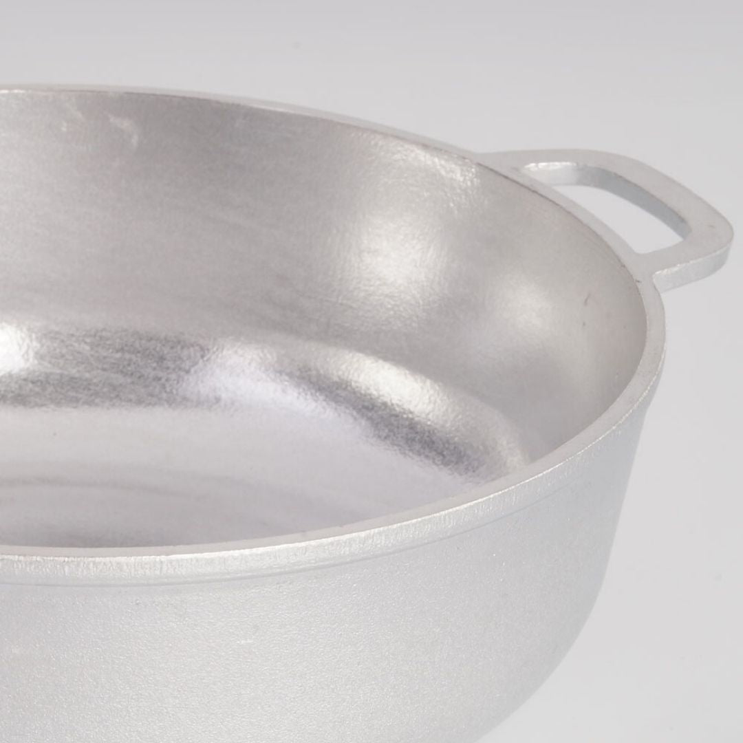 Caldero de Aluminio con Tapa de 1.5lb/22cm Universal PR-97300 Paila.