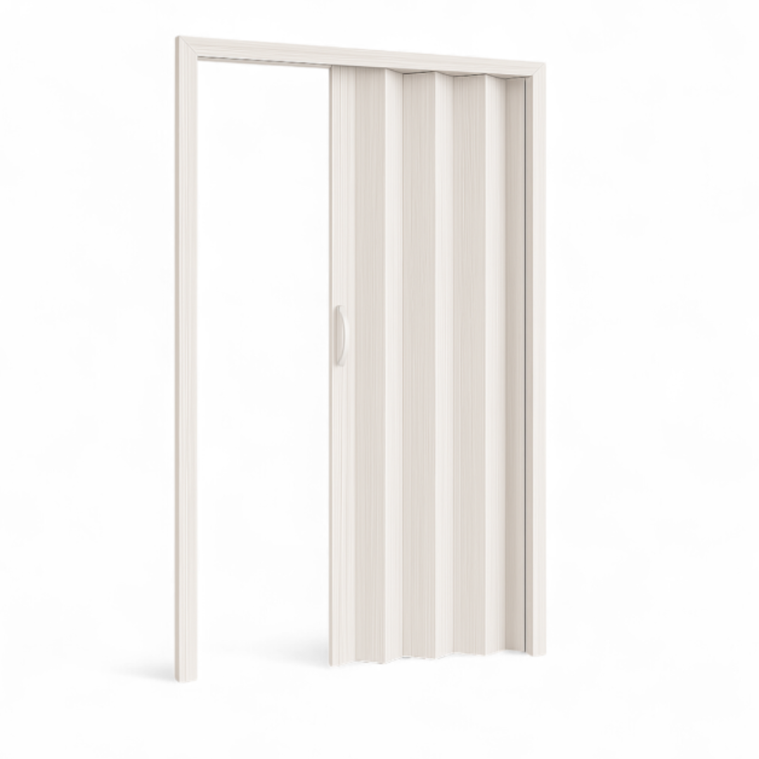 Puerta de PVC Plegable Acordeon White Rose 91x203cm 143-92-2004 Selecto