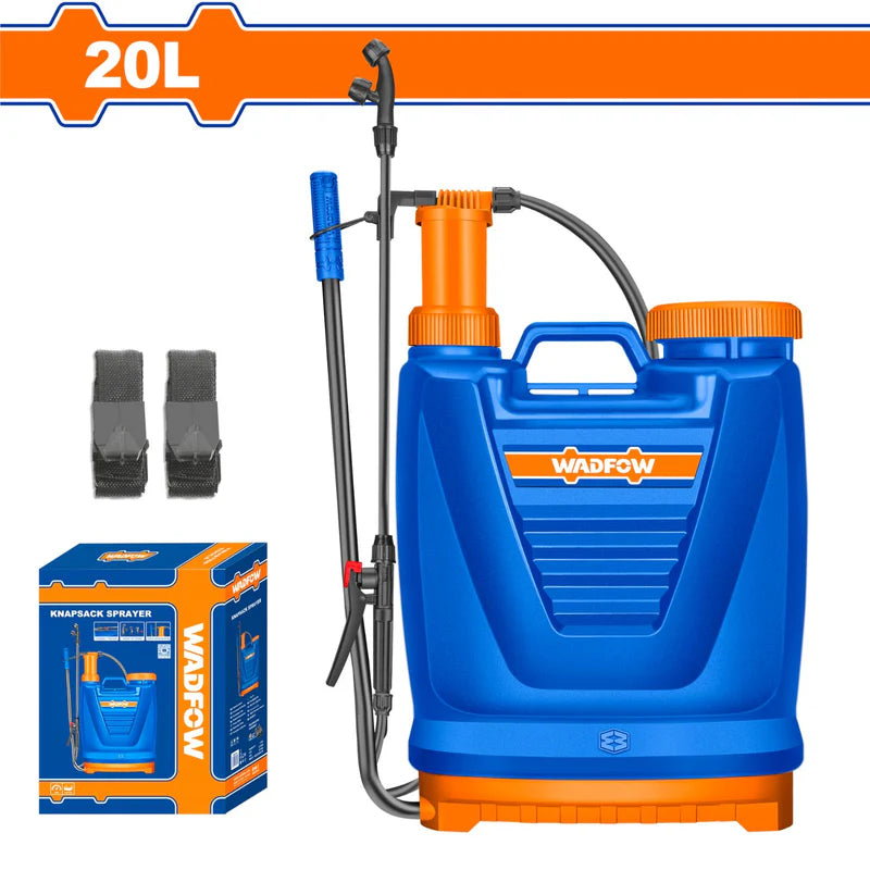 Fumigadora Asperjadora Rociador Manual Mochila Para Uso Agrícola 20L Boquilla Wadfow WKS1520 WADFOW