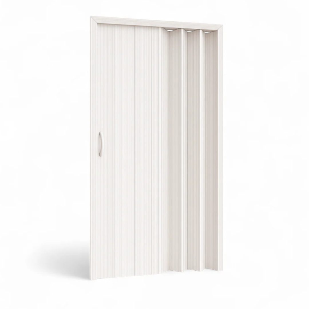 Puerta de PVC Plegable Acordeon White Rose 91x203cm 143-92-2004 Selecto
