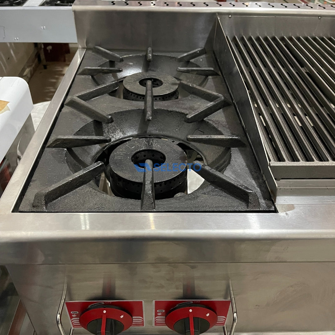 Equipo de Cocina 4 en 1 de Acero Inoxidable 1500*610*430mm HGF-1500 Selecto