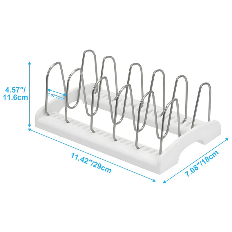 Escurridor De Platos Para Cocina. Organizador De Vajilla Con Varillas De Acero Inoxidable. Seca Vajillas (29X18x11.6Cm). LT096