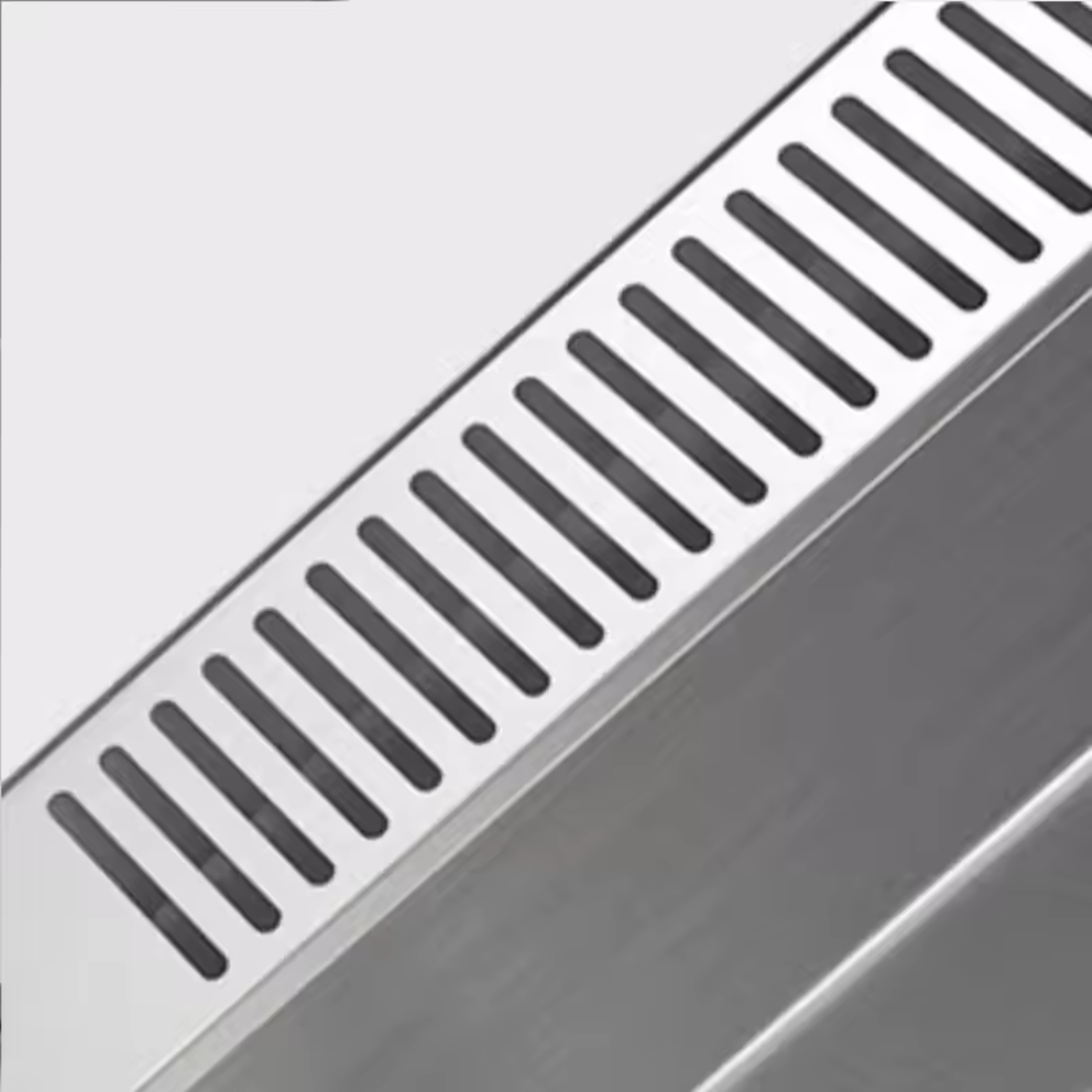 Plancha a Gas de Acero Inoxidable de 2 Quemadores a Gas 55*49*29cm CDE-718C Selecto