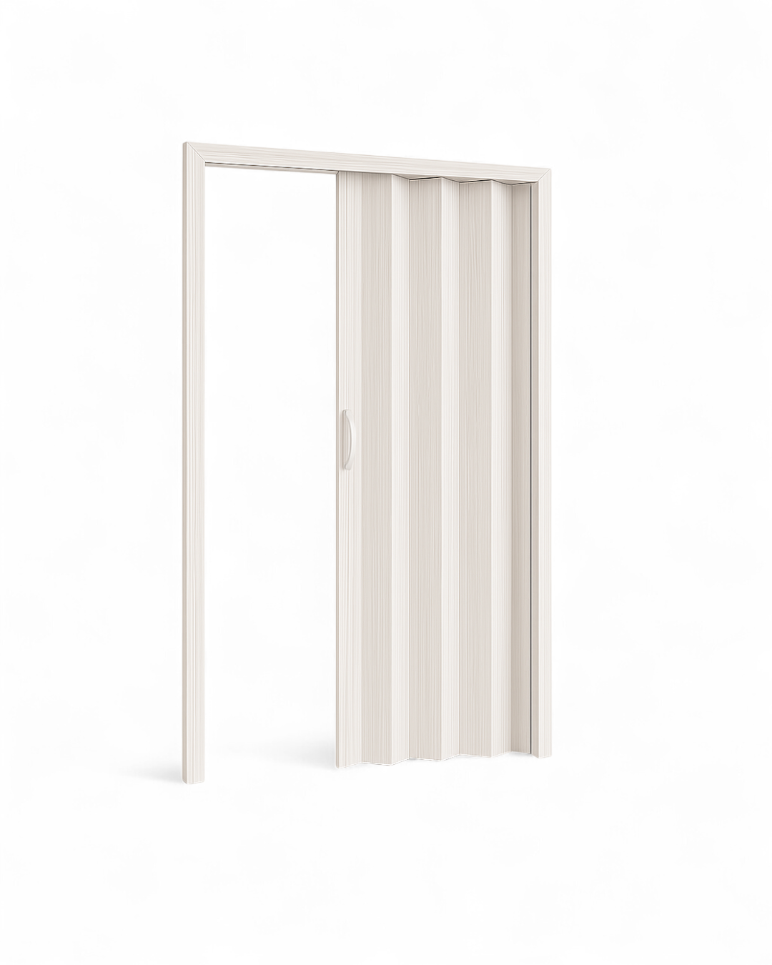 Puerta Plegable de PVC White Rose-00D 2 Tamaños Disponibles