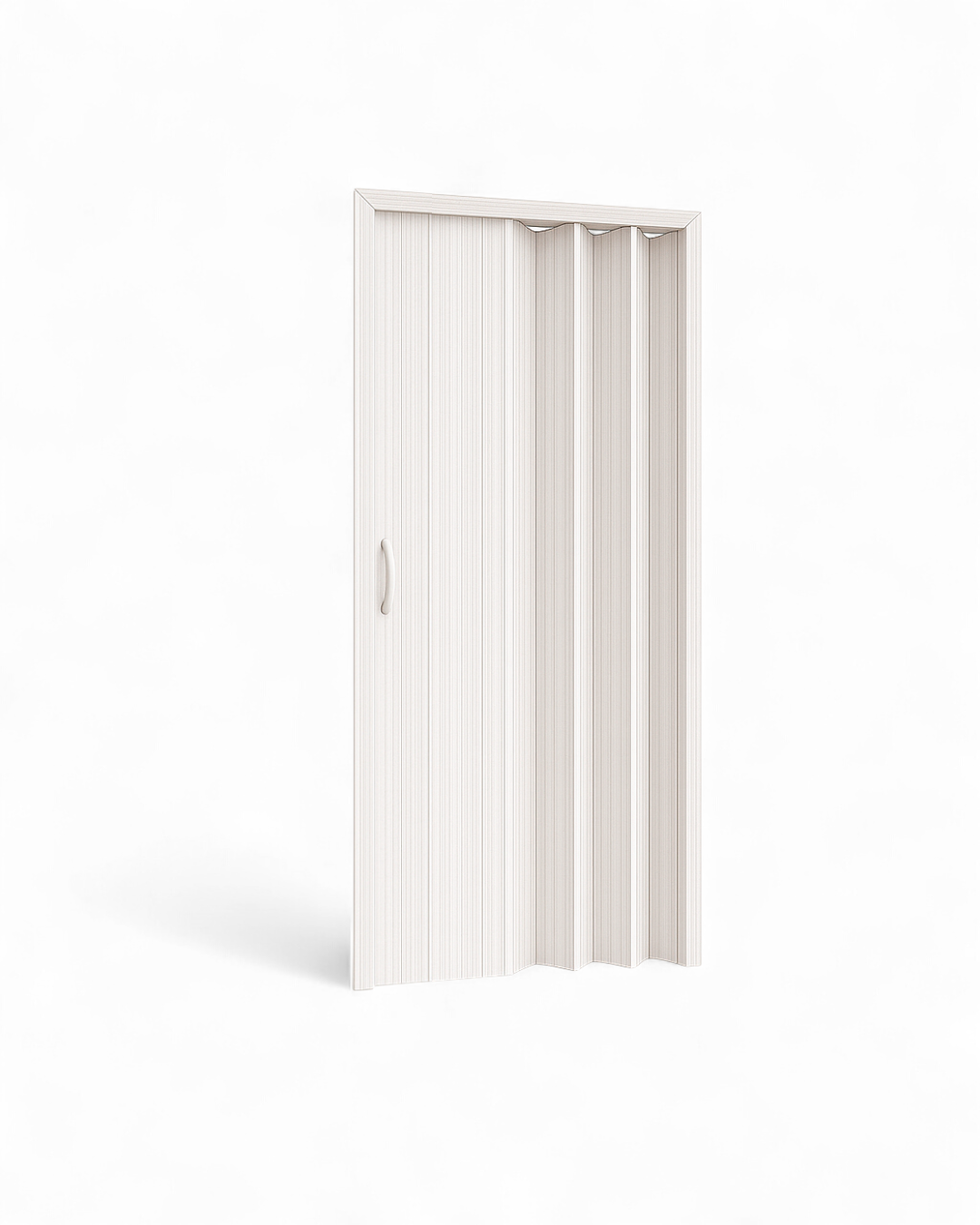 Puerta Plegable de PVC White Rose-00D 2 Tamaños Disponibles