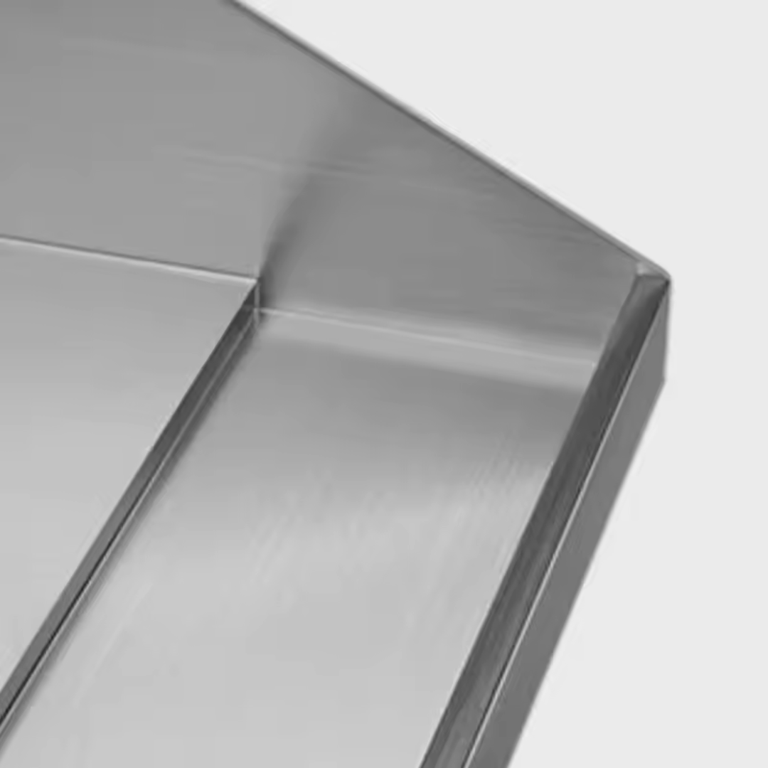Plancha a Gas de Acero Inoxidable de 2 Quemadores a Gas 55*49*29cm CDE-718C Selecto