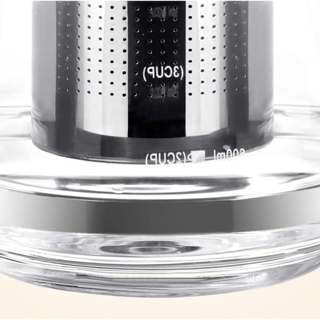 Tetera de Vidrio con Filtro para Té de 2000ml 2000A Selecto