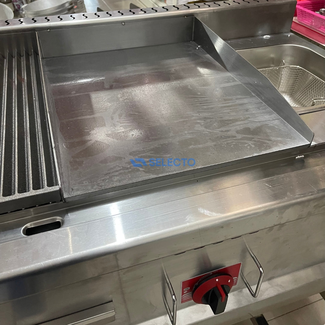 Equipo de Cocina 4 en 1 de Acero Inoxidable 1500*610*430mm HGF-1500 Selecto