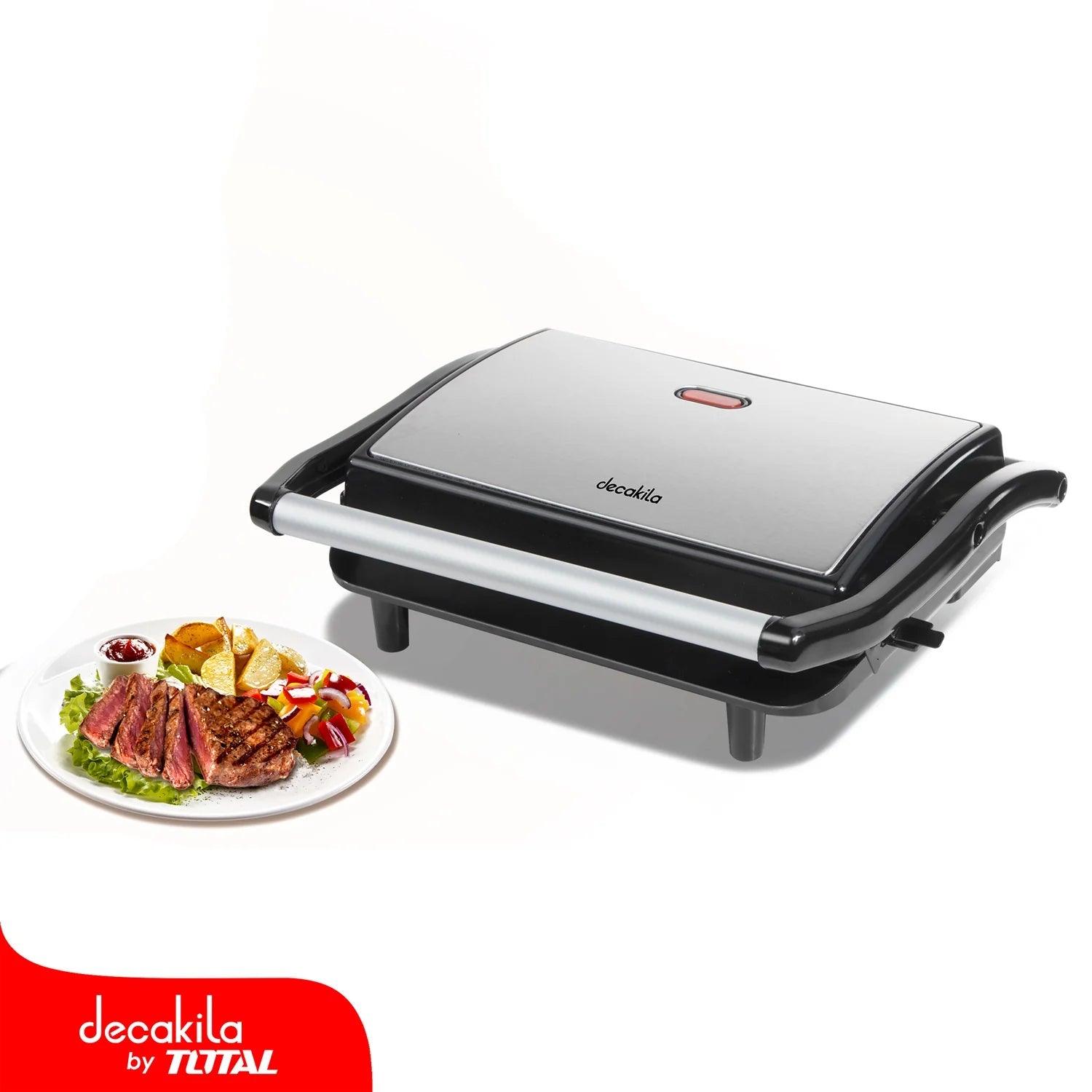 Plancha Eléctrica Tipo Panini Decakila KUEC049M DECAKILA