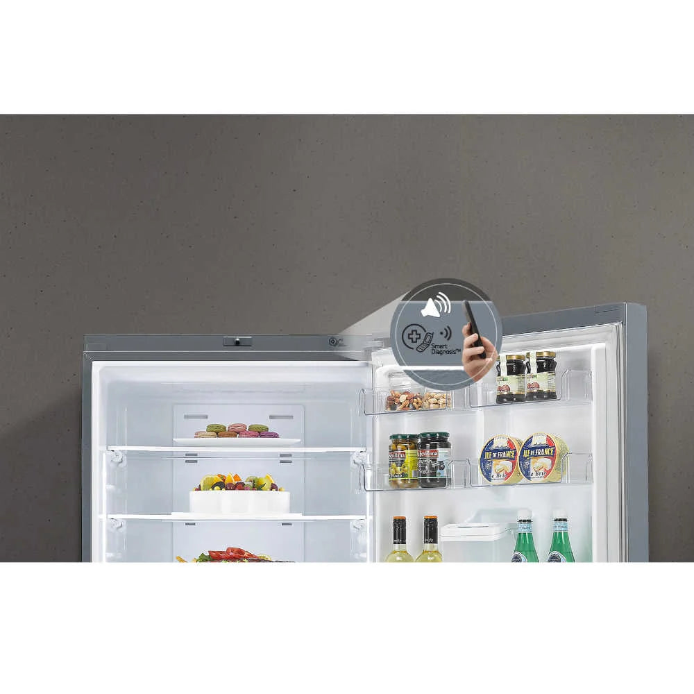 Refrigeradora French Door 22p3 Inverter Multi Air Flow Moist Balance Crisper Smart Diagnosis con Dispensador de Agua LG LM22SGPK Nevera.