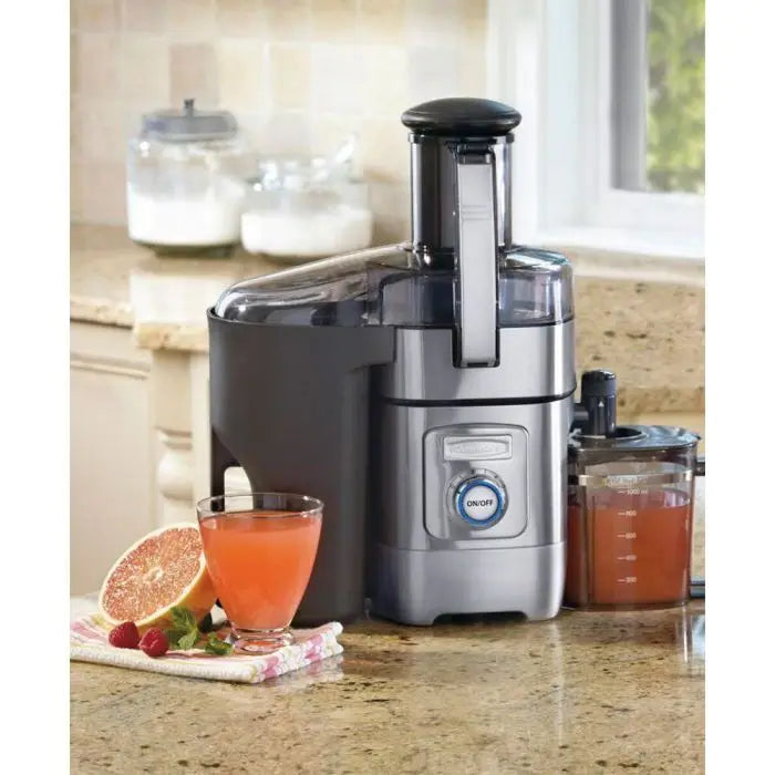 Extractor de Jugo Eléctrico a Presión Contenedor de 2L Jarra de Jugo de 1L Cuisinart CJE-1000P1 CUISINART