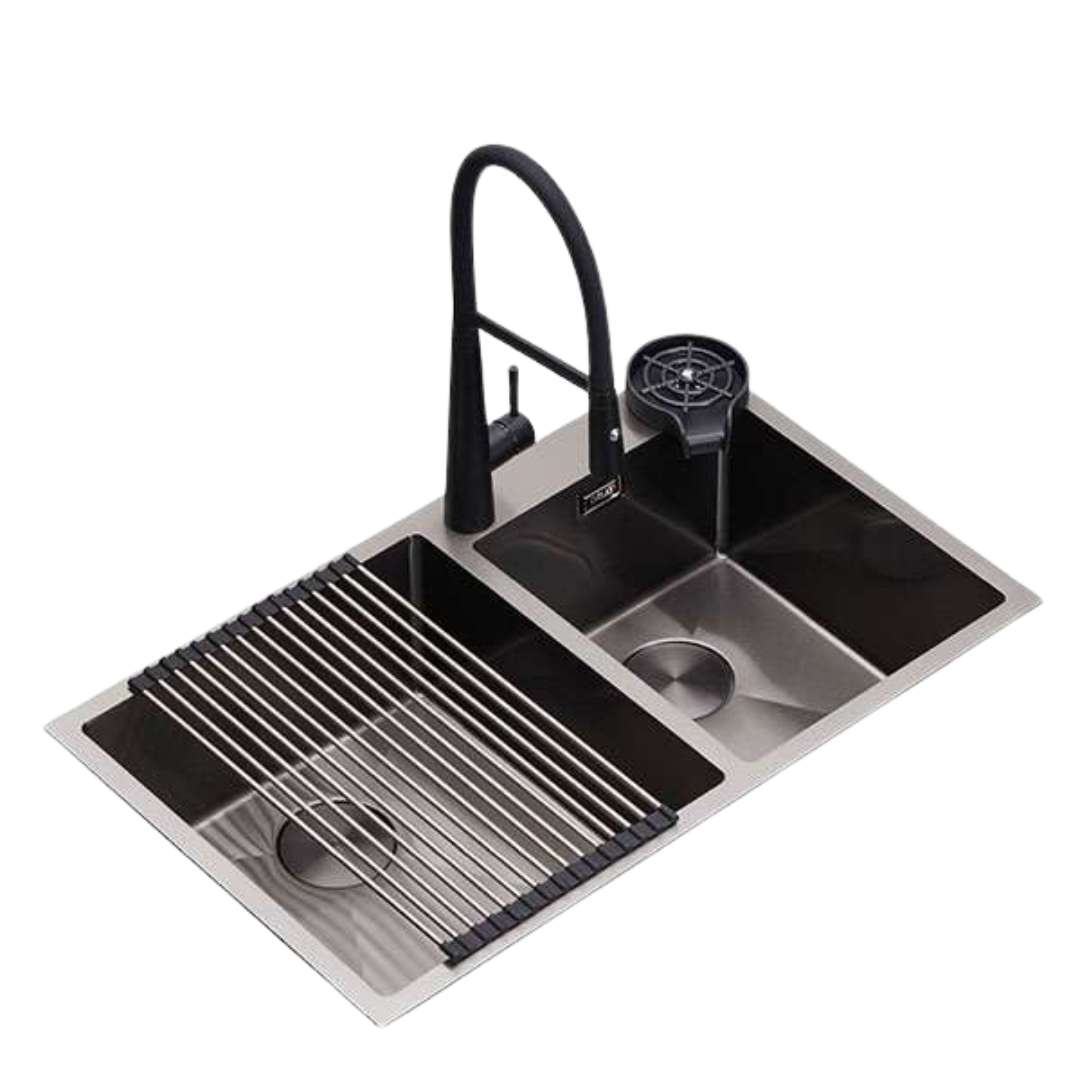 Fregador Lucca 84 Doble Tina de Acero Inoxidable 304 Drija DRIJA