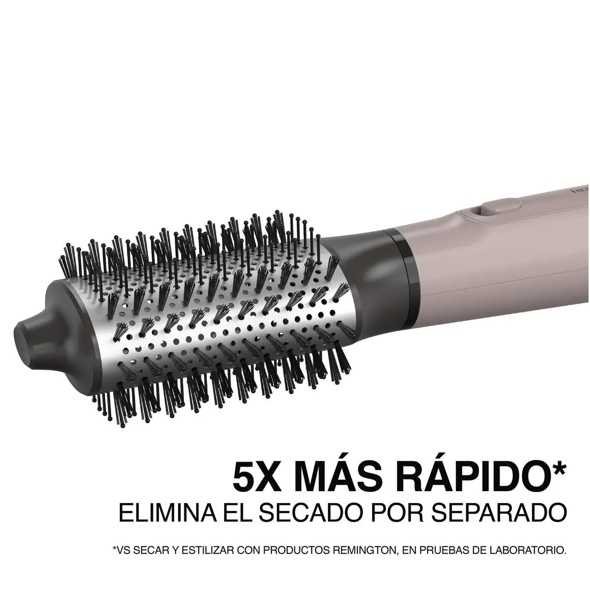 Cepillo Secador de Aire Ovalado con Barril de Cerámica y Titanio | Seca, Alisa y Da Volumen al Cabello Remington AS15A
