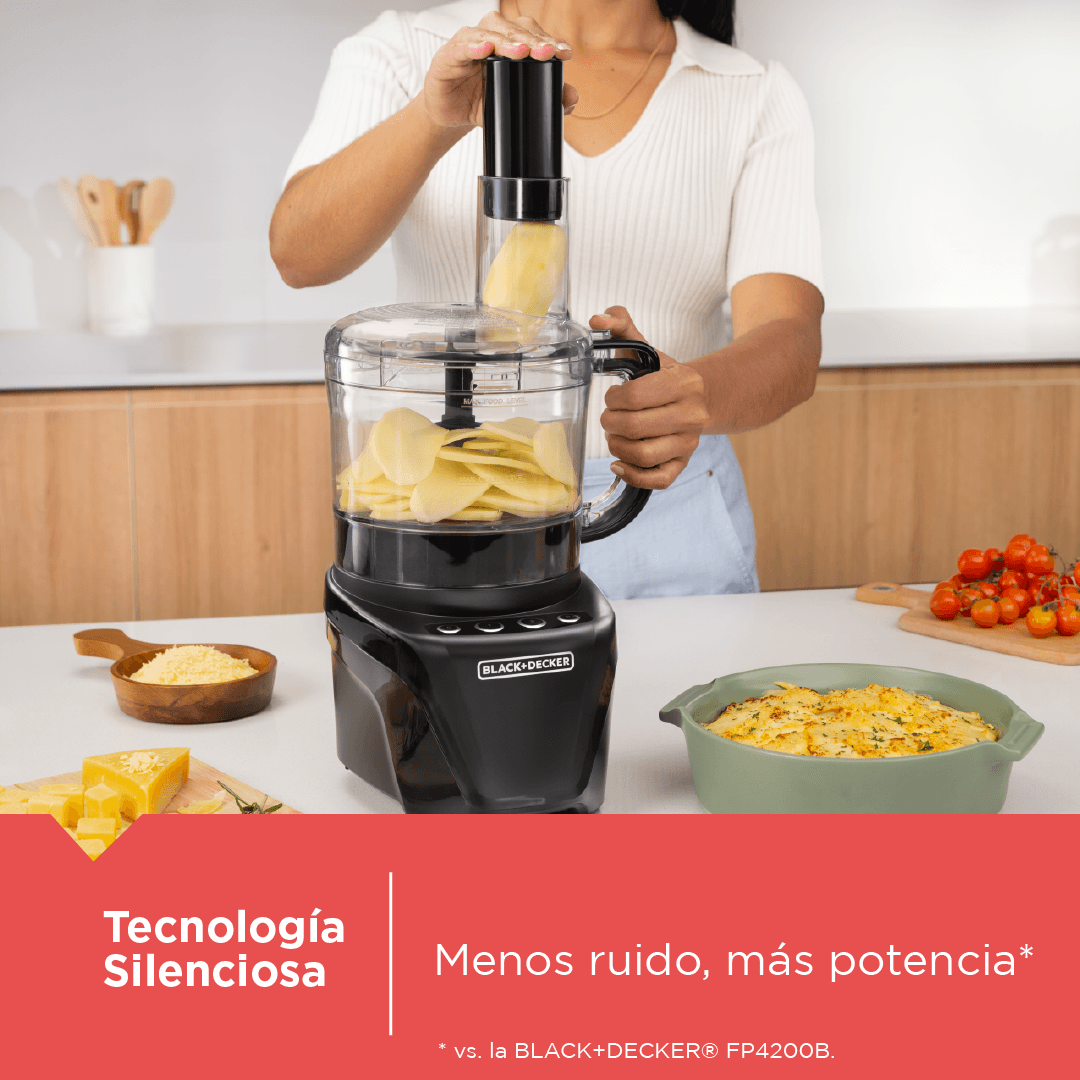 Procesador de Alimentos 8 Tazas Black and Decker FP4342-0BDLA