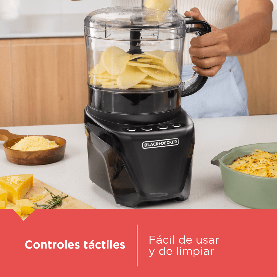 Procesador de Alimentos 8 Tazas Black and Decker FP4342-0BDLA